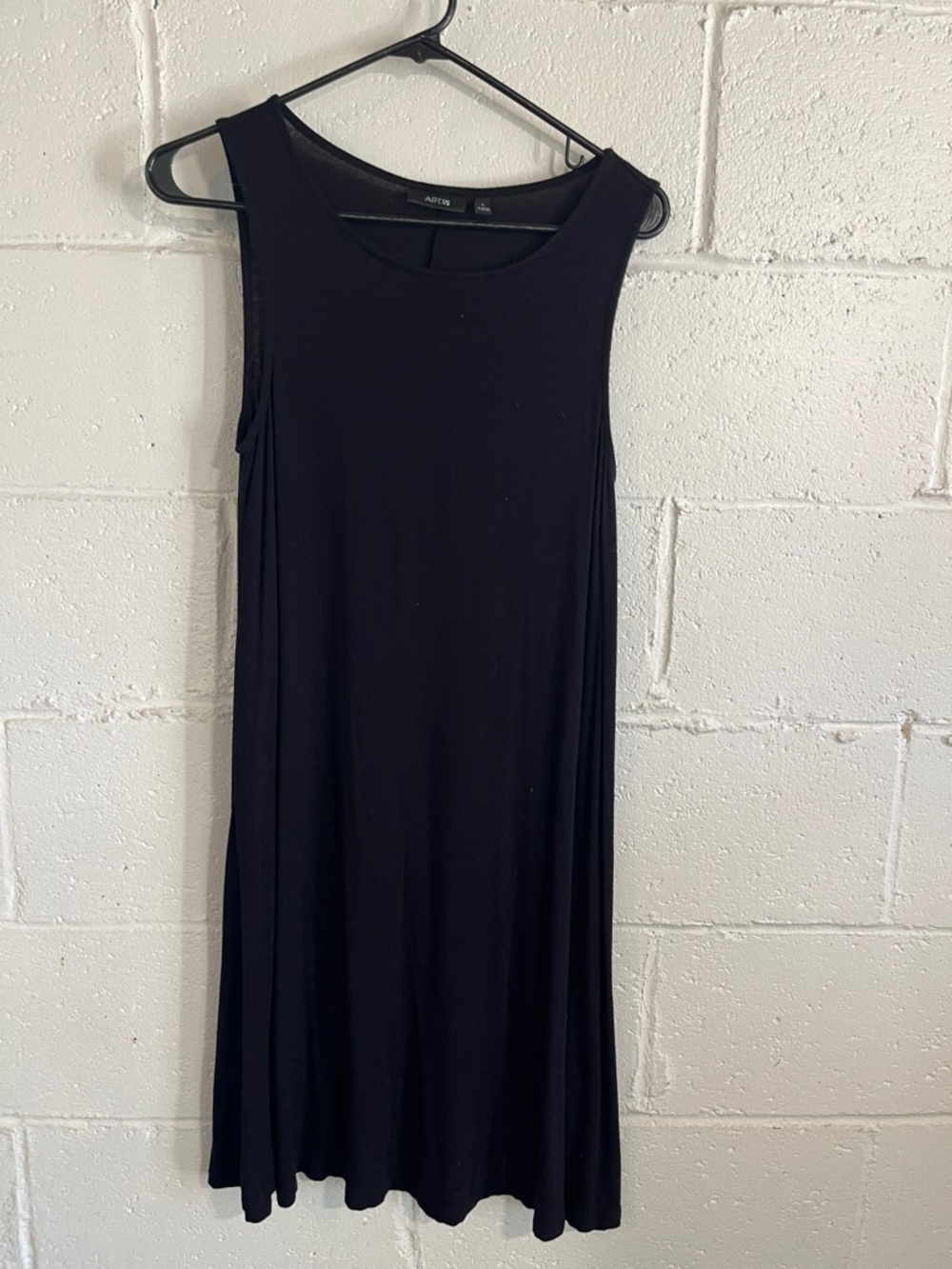 Apt. 9 Black Sleeveless A-Line Dress